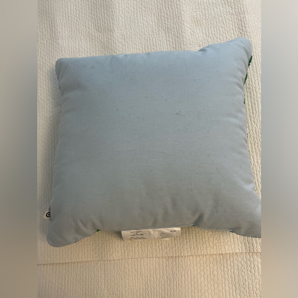 Kate Spade Target  beaded Floral Green and Blue Throw Pillow
12x12 - Picture 7 of 7
